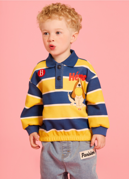BEBE DE PINO Parisien baby denim pants