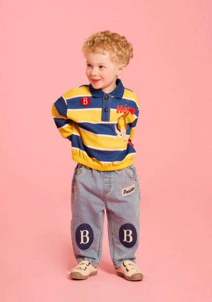 BEBE DE PINO Parisien baby denim pants