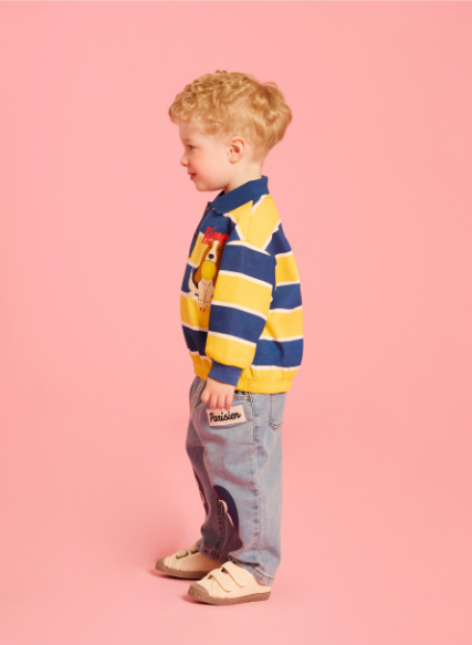 BEBE DE PINO Parisien baby denim pants