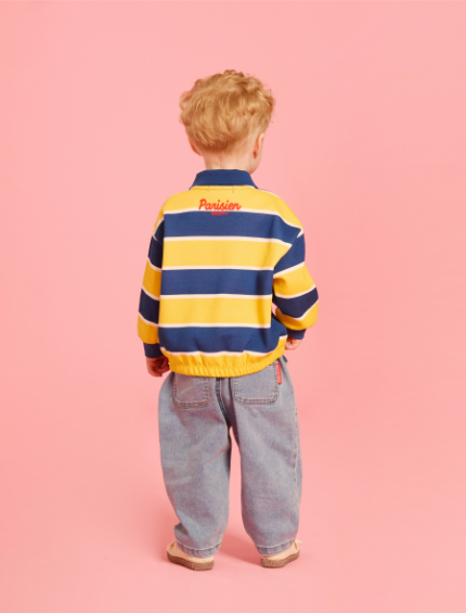 BEBE DE PINO Parisien baby denim pants
