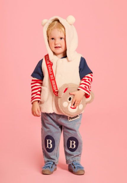 BEBE DE PINO Parisien baby denim pants