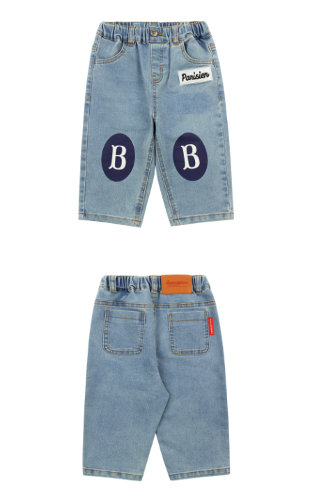 BEBE DE PINO Parisien baby denim pants