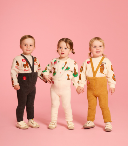BEBE DE PINO All over rabbit baby long sleeve tee