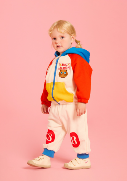 BEBE DE PINO Bebedepino baby color block sweatpants