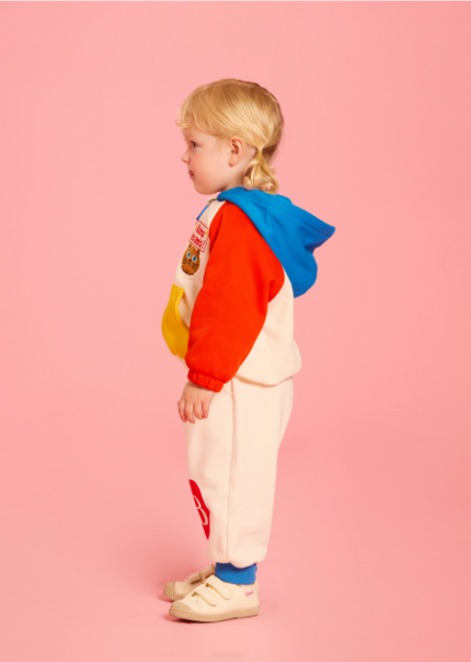 BEBE DE PINO Bebedepino baby color block sweatpants