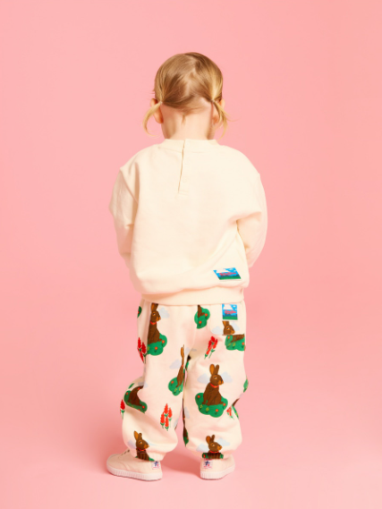 BEBE DE PINO Rabbit baby sweatshirt