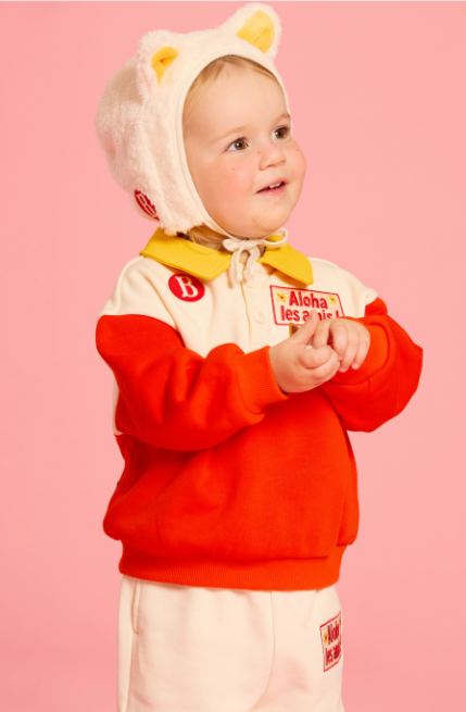 BEBE DE PINO Aloha cat baby sweatpants