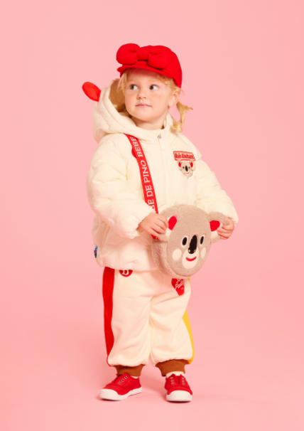 BEBE DE PINO Parisien baby color block sweatpants