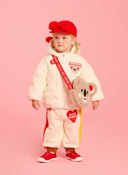 BEBE DE PINO Parisien baby color block sweatpants