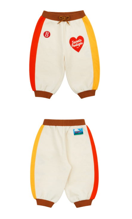 BEBE DE PINO Parisien baby color block sweatpants
