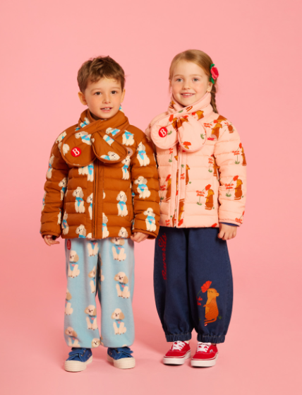 BEBE DE PINO Squirrel denim jogger pants