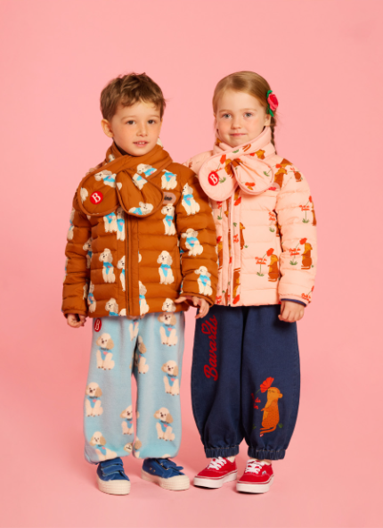 BEBE DE PINO Squirrel denim jogger pants