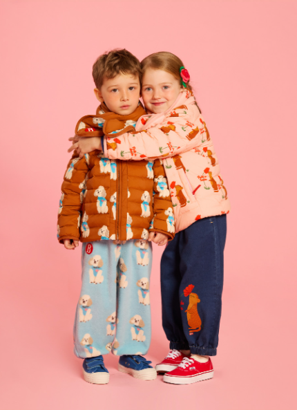 BEBE DE PINO Squirrel denim jogger pants