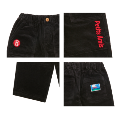 BEBE DE PINO Petits amis corduroy pants