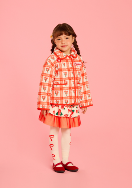 BEBE DE PINO All over camellia ruffle tutu skirt