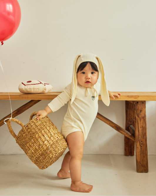 RAWUMBER Malang bunny baby suit