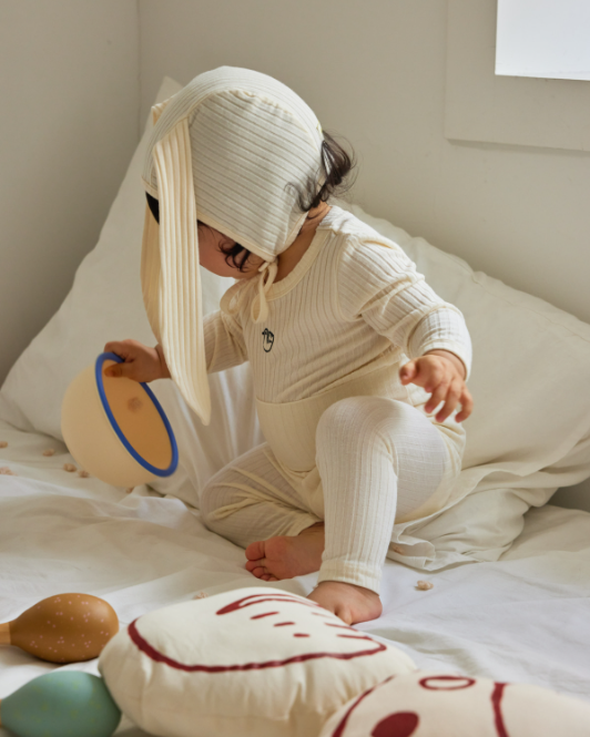 RAWUMBER Malang bunny baby suit