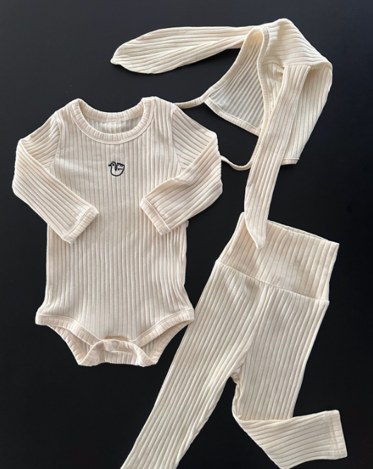 RAWUMBER Malang bunny baby suit
