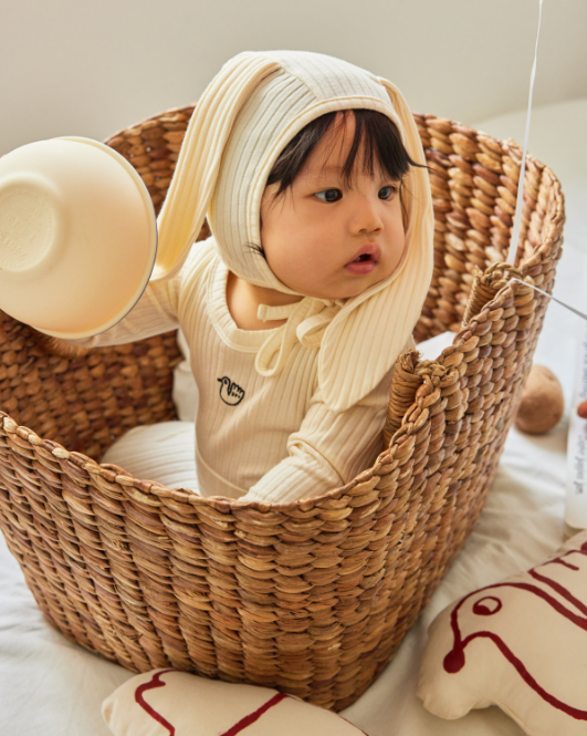 RAWUMBER Malang bunny baby bonet