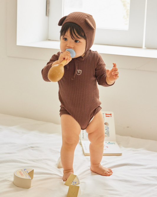 RAWUMBER Malang bear baby suit
