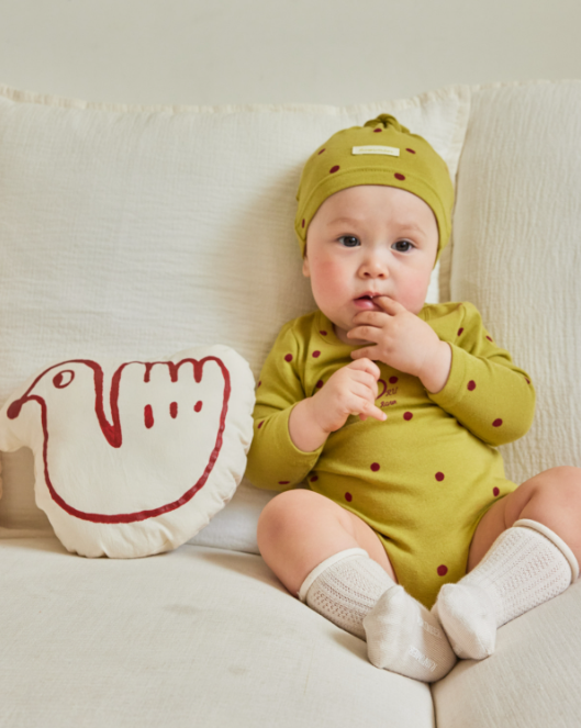 RAWUMBER Signature dot baby suit