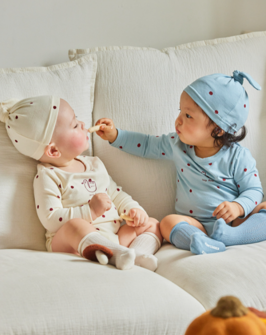 RAWUMBER Signature dot baby suit