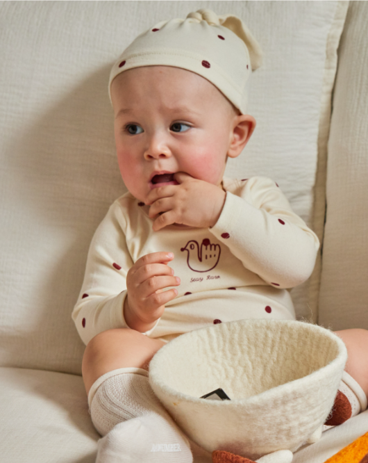 RAWUMBER Signature dot baby suit