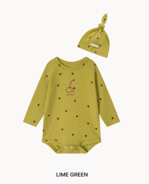 RAWUMBER Signature dot baby suit