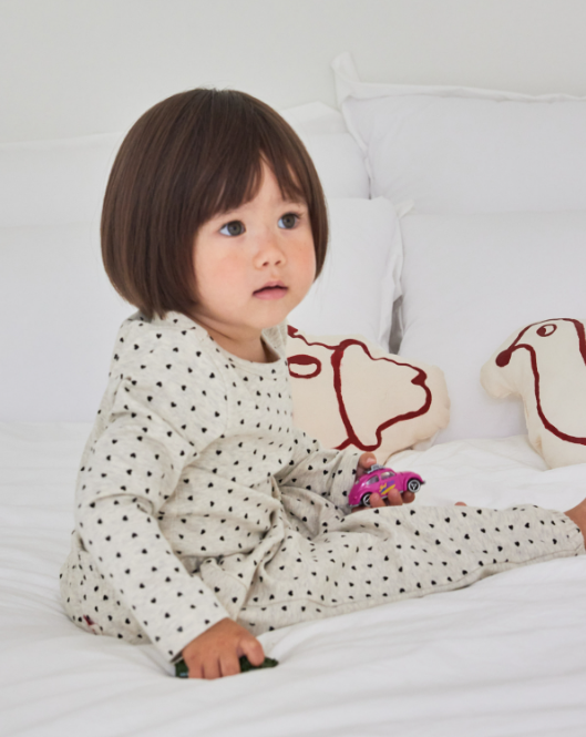 RAWUMBER Heart kong kids home wear