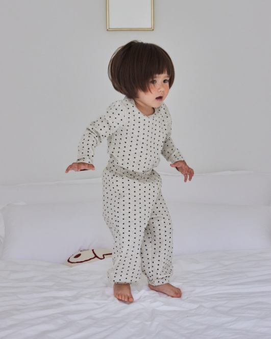 RAWUMBER Heart kong kids home wear