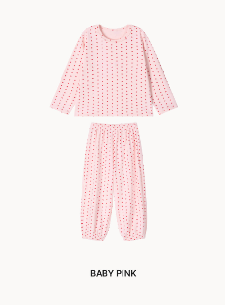 RAWUMBER Heart kong kids home wear