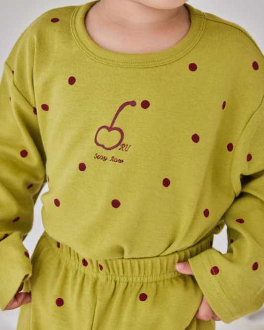 RAWUMBER Signature kids dot 2pc set