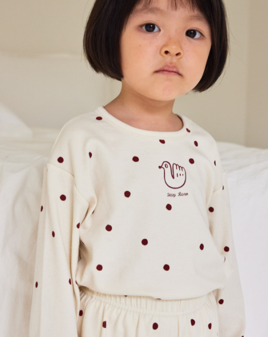 RAWUMBER Signature kids dot 2pc set
