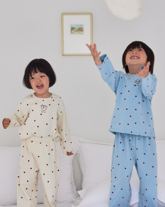 RAWUMBER Signature kids dot 2pc set
