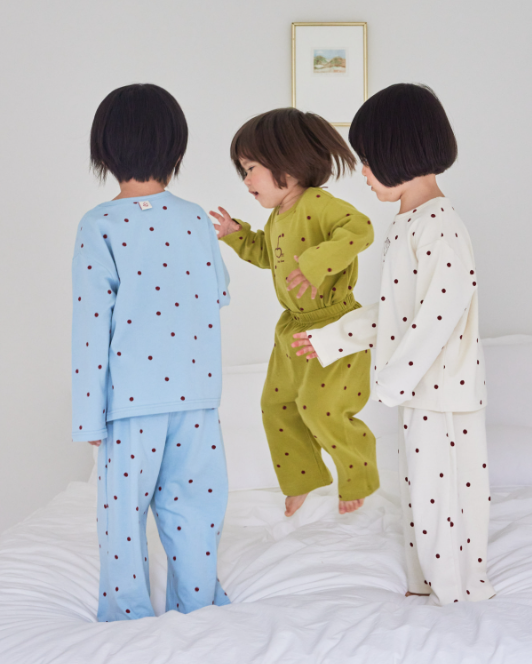 RAWUMBER Signature kids dot 2pc set
