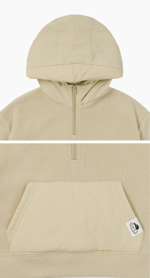 UBMOM Rustle anorak hoodie