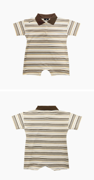 UBMOM Essen collar stripe suit
