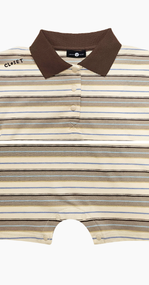 UBMOM Essen collar stripe suit