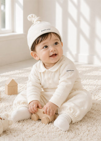 UBMOM Bebe blanc aladdin pants