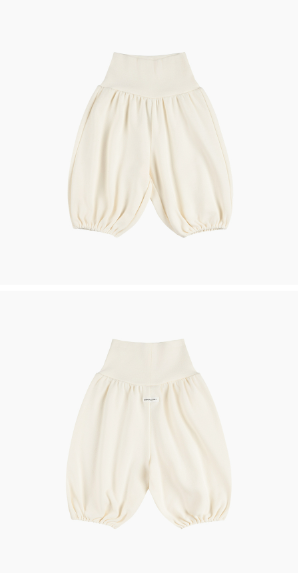 UBMOM Bebe blanc aladdin pants