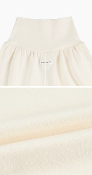 UBMOM Bebe blanc aladdin pants