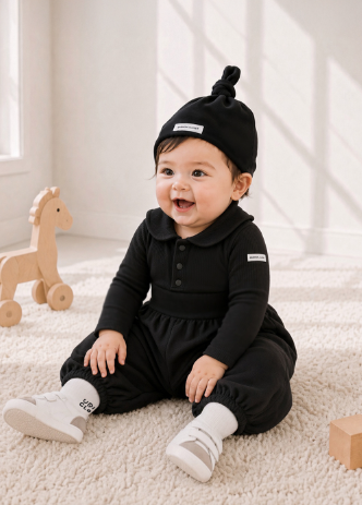 UBMOM Bebe blanc aladdin pants