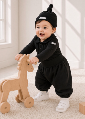 UBMOM Bebe blanc aladdin pants