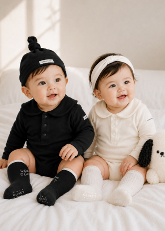 UBMOM Bebe blanc sailor bodysuit