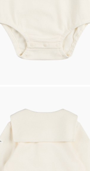 UBMOM Bebe blanc sailor bodysuit