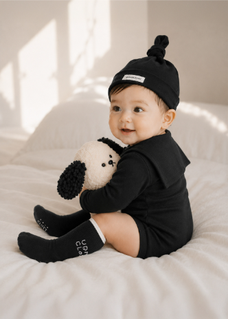 UBMOM Bebe blanc sailor bodysuit