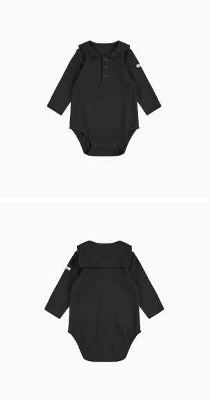 UBMOM Bebe blanc sailor bodysuit