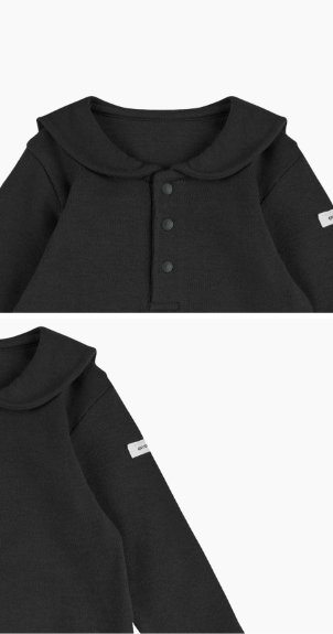 UBMOM Bebe blanc sailor bodysuit
