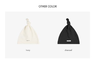 UBMOM Bebe blanc beanie