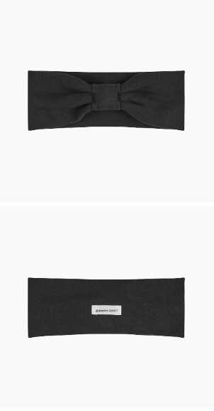 UBMOM Bebe blanc hair band
